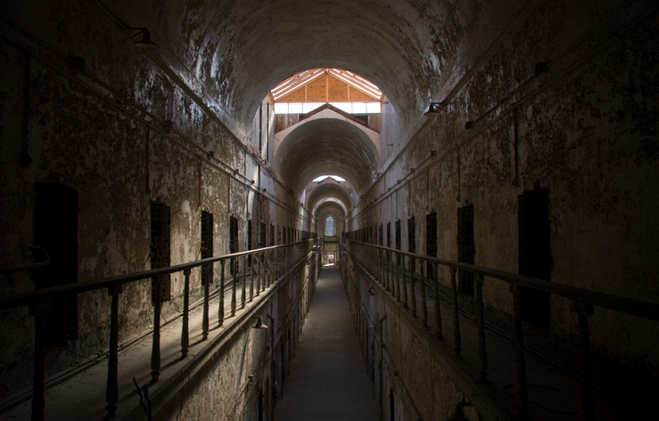 Eastern State Penitentiary (ESP), Pennsylvania,USA - Halloween in USA, most haunted places in the world