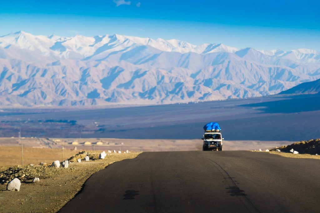 Leh in Ladakh the far Norther part of India Ladkah travel guide