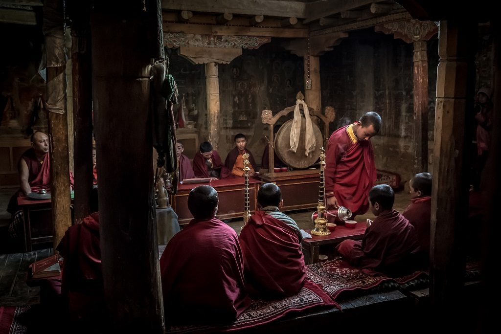 ladakh travel guide Buddhist monks monastery