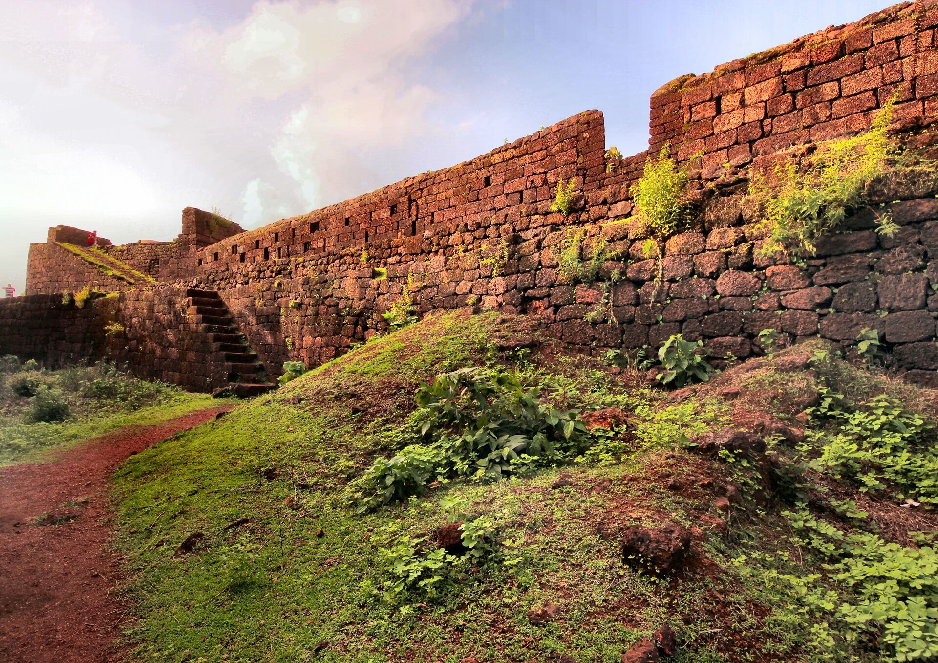 Ruins of Cabo De Rama Fort Goa - road trip in Goa