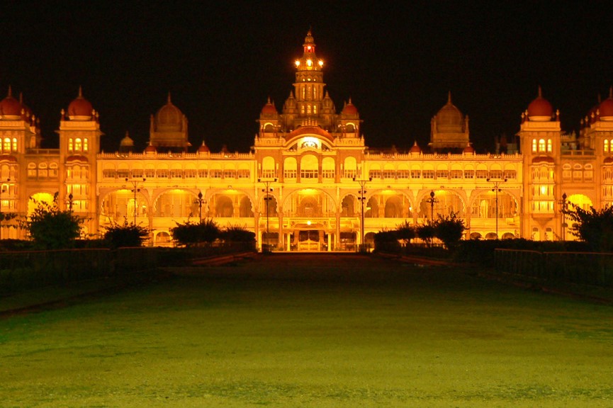 Long drive from Bangalore to Mysore-palace