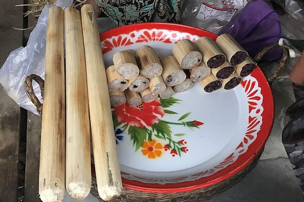 bamboo sticky rice Thailand Cambodia