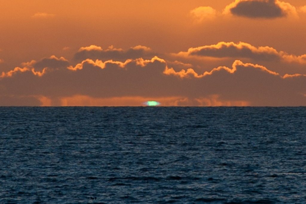 Green Flash Sunset