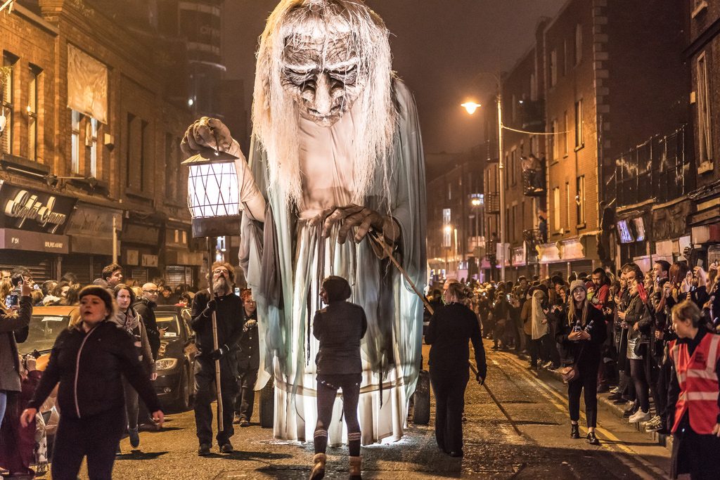 Celebrate halloween in Dublin