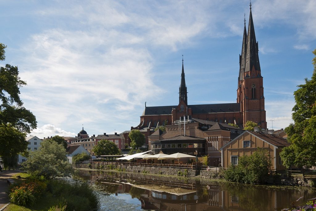 The Uppsala Cathedral is a cathedral located in the centre of Uppsala. The cathedral dates back to the late 13th century.