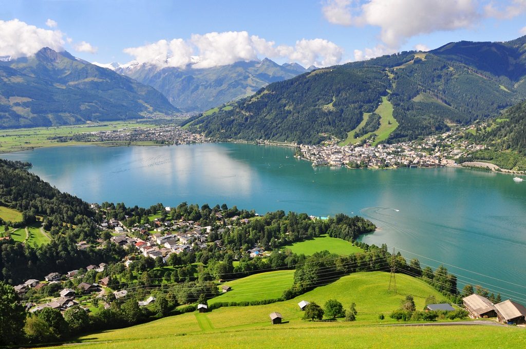 Panorama of Zell am See, Salzburger Land, Salzburg, Austria, Travel Guide