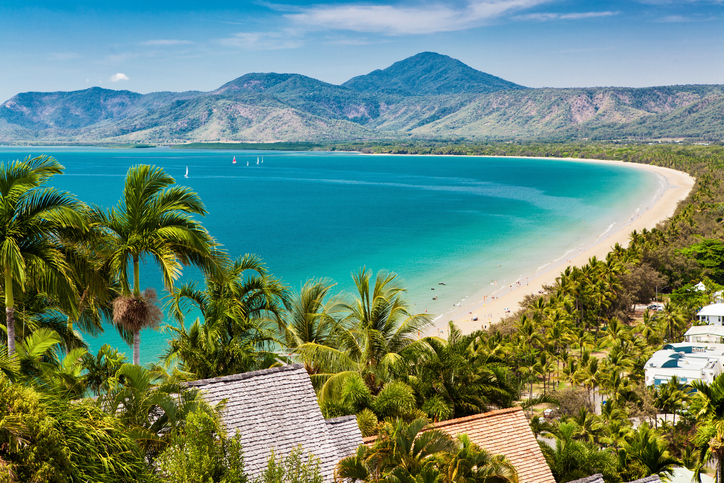 Port Douglas beach and ocean, Queensland, Australia