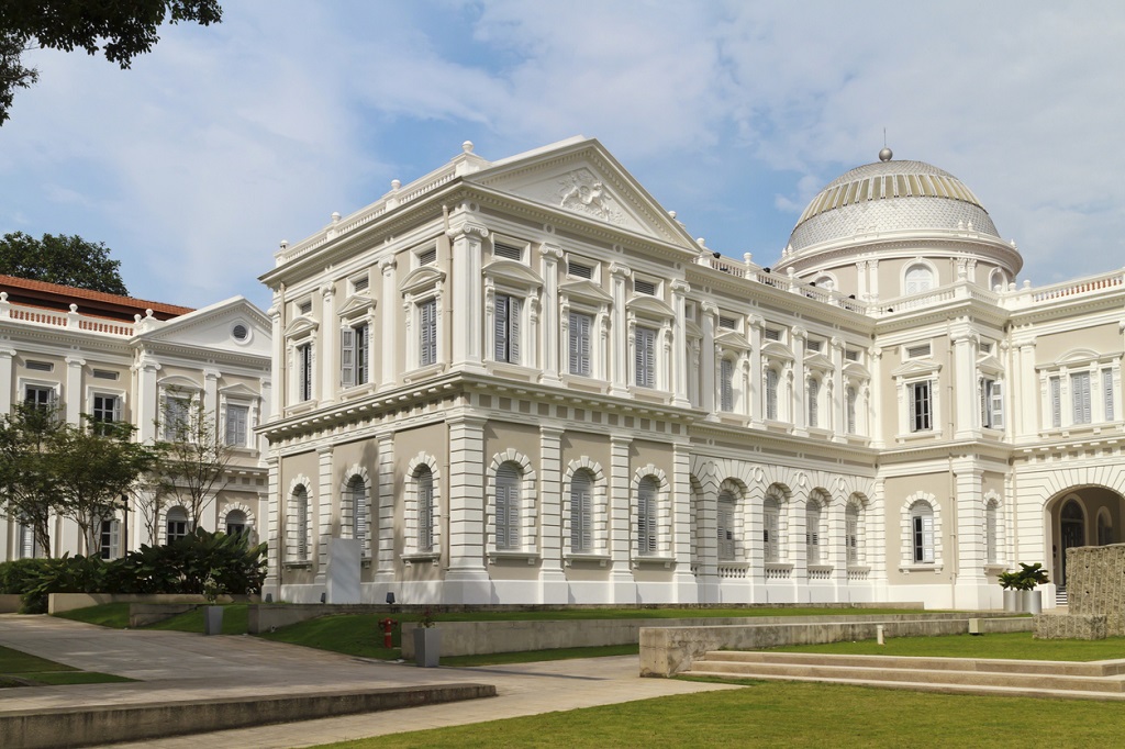 National Museum of Singapore building on a sunny day