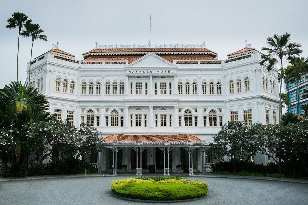 raffles hotel, Singapore