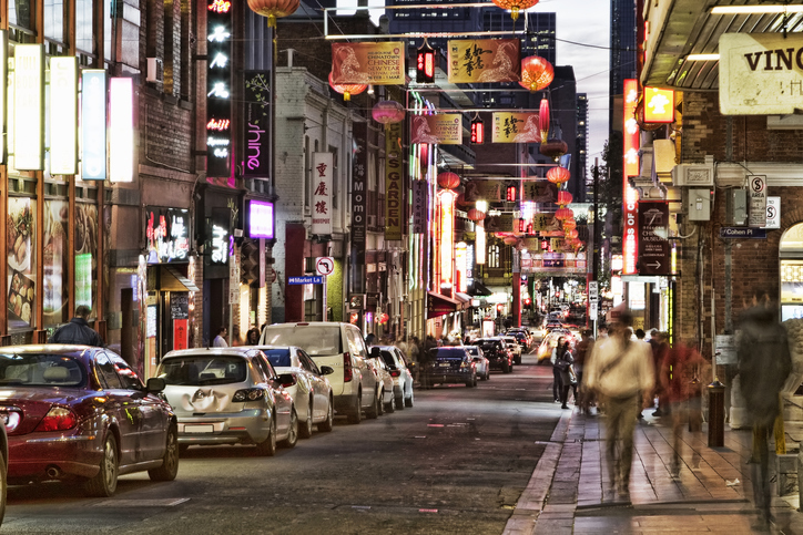 Chinatown in Melbourne