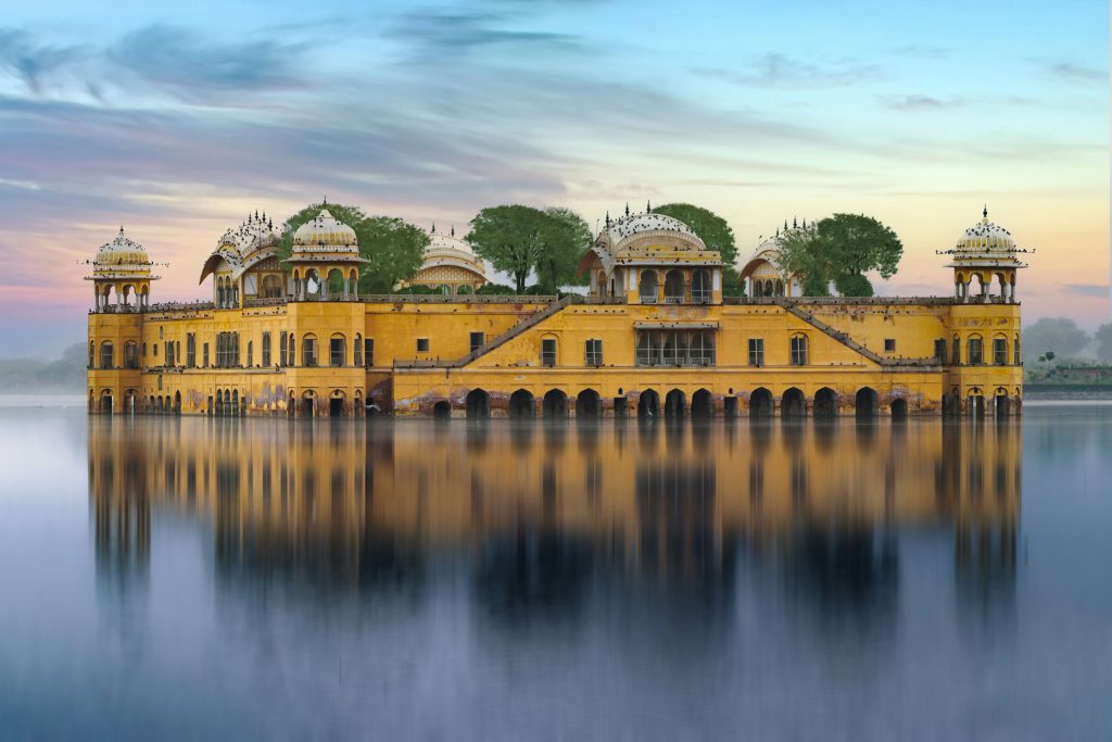 Jal Mahal (Water Palace). Jaipur, Rajasthan, India