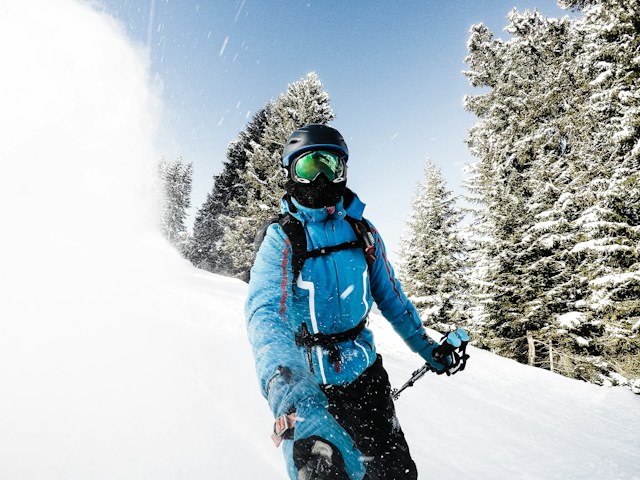 Skiing in India