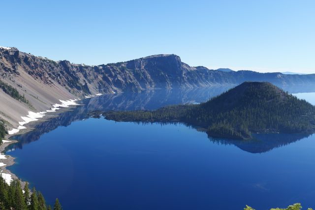 Crater lake