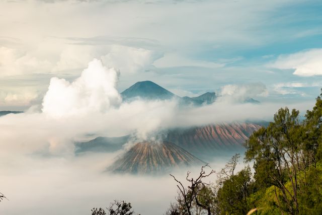 Volcano Kelimutu