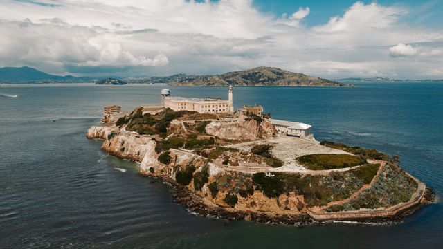 Alcatraz at Dusk San Francisco, California