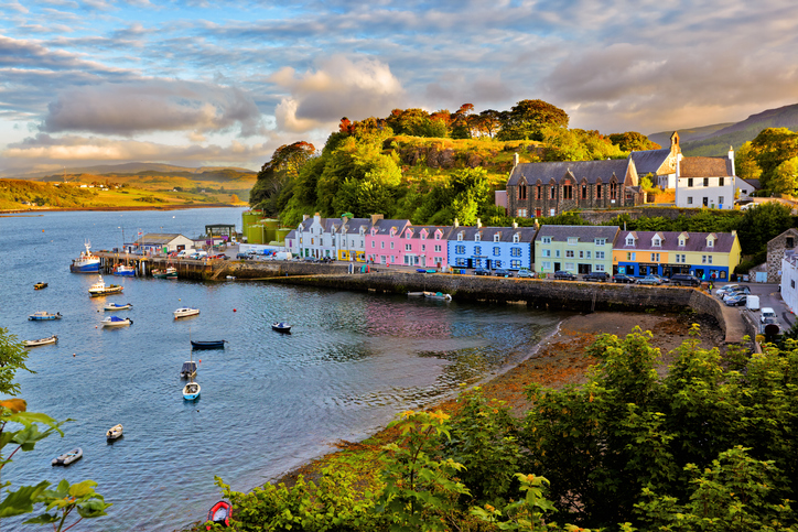 The town of Portree, Isle of Skye, Scotland travel tips