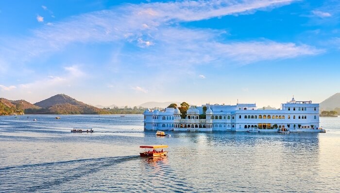 Lake in Udaipur city, Rajasthan