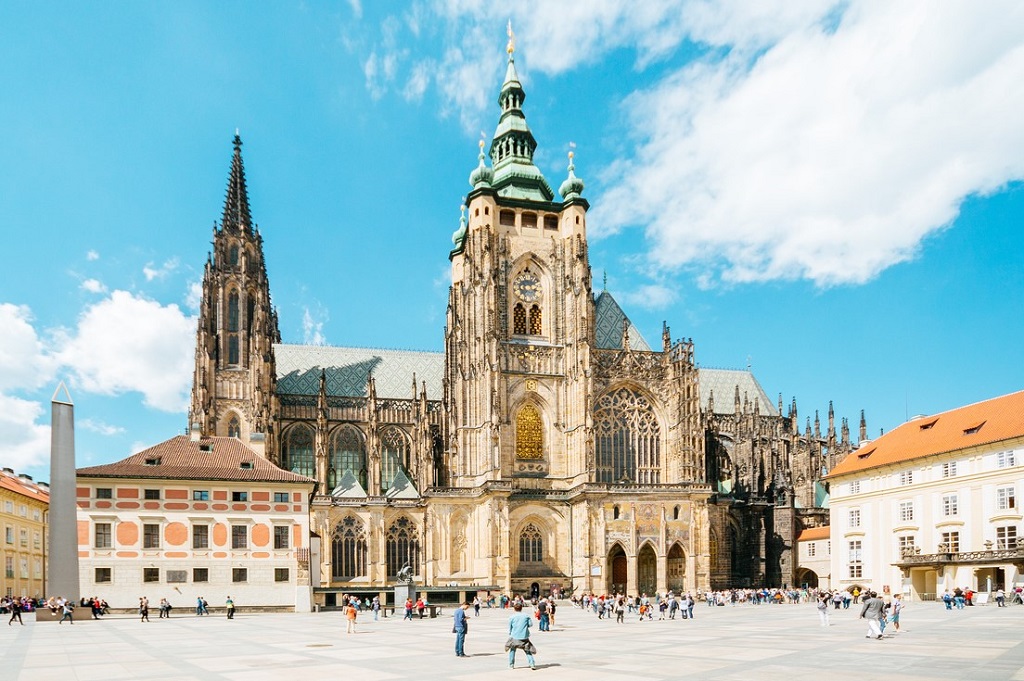 St.Vitus Cathedral in Prague castle