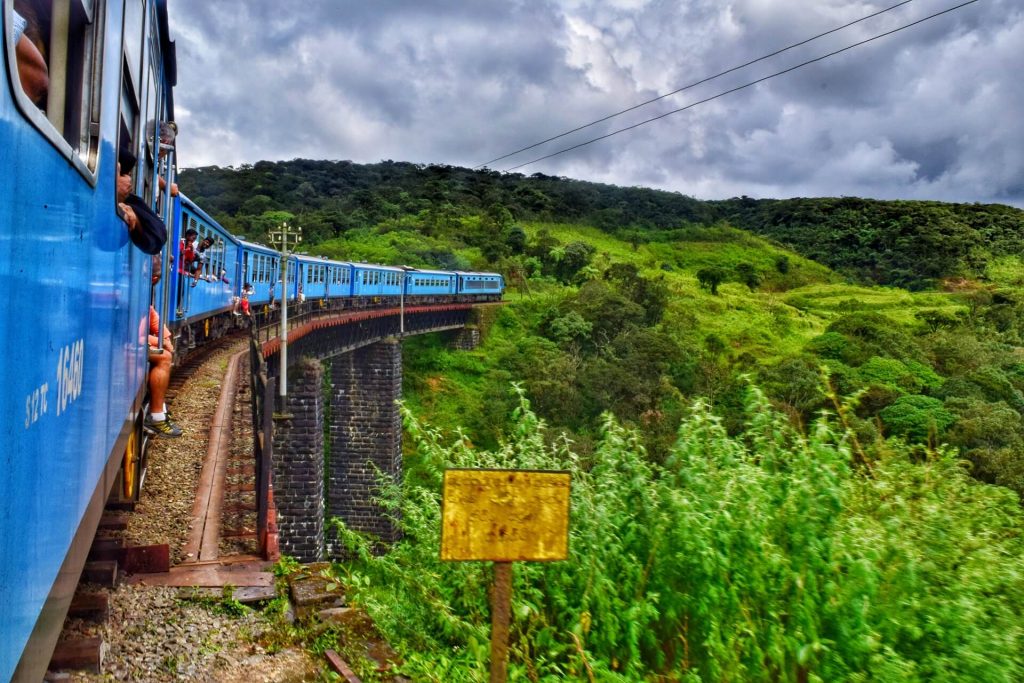 Train from Ella, Sri Lanka