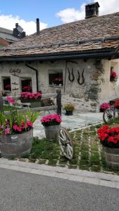 Beautiful houses in St Moritz