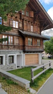 Beautiful houses in St Moritz