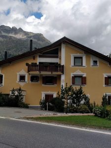 Beautiful houses in St Moritz