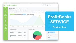 Profit books accounting app for business travellers