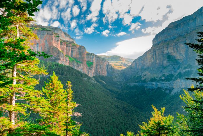 Ordesa and Monte Perdido national park.Aragon.Spain