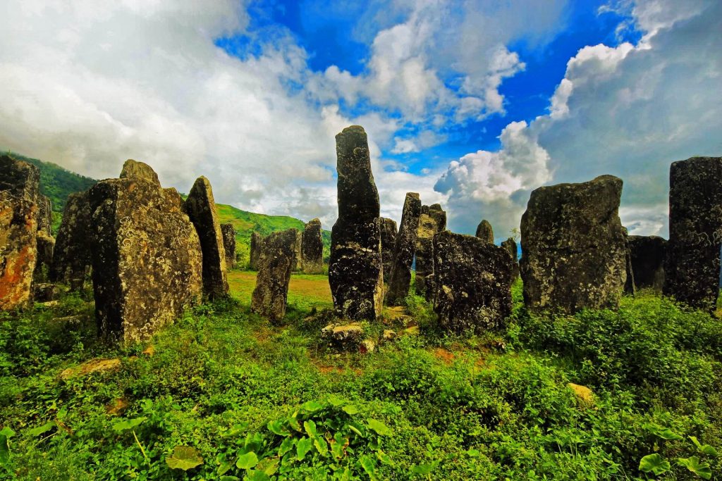 Monoliths at Willong Khullen, Manipur