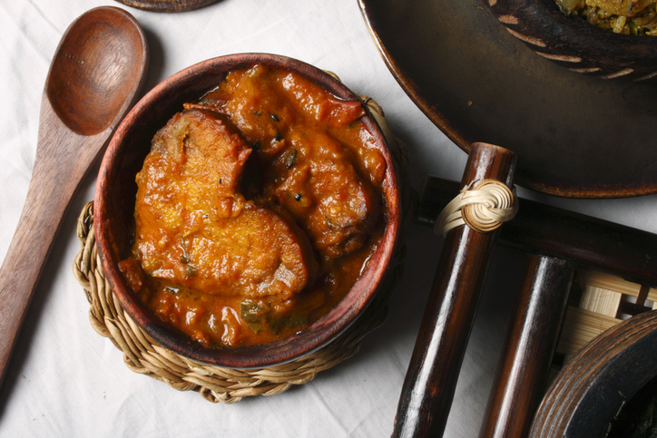 Tenga, is mashed fermented bamboo shoot, an Assamese dish