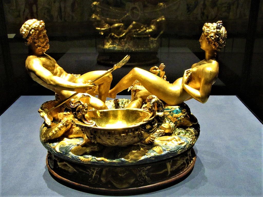 Cellini Salt Cellar Precious Treasures