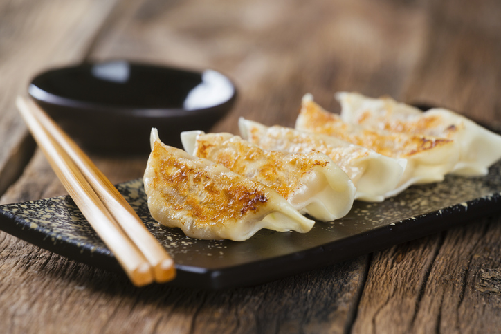 Japanese Food Gyoza dumplings around the world