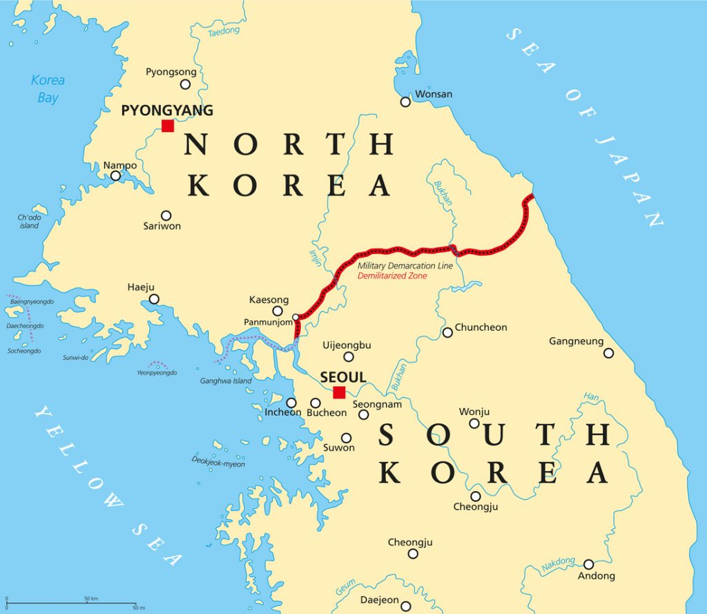 Demilitarized Zone Korea Map Hiking trails to open along the Korean demilitarized zone | Travel 