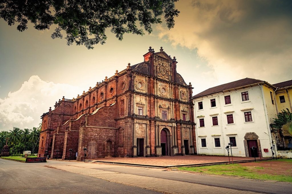 Basilica of Bom Jesus in Goa