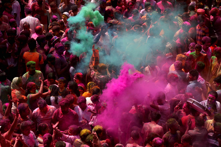 celebrate holi