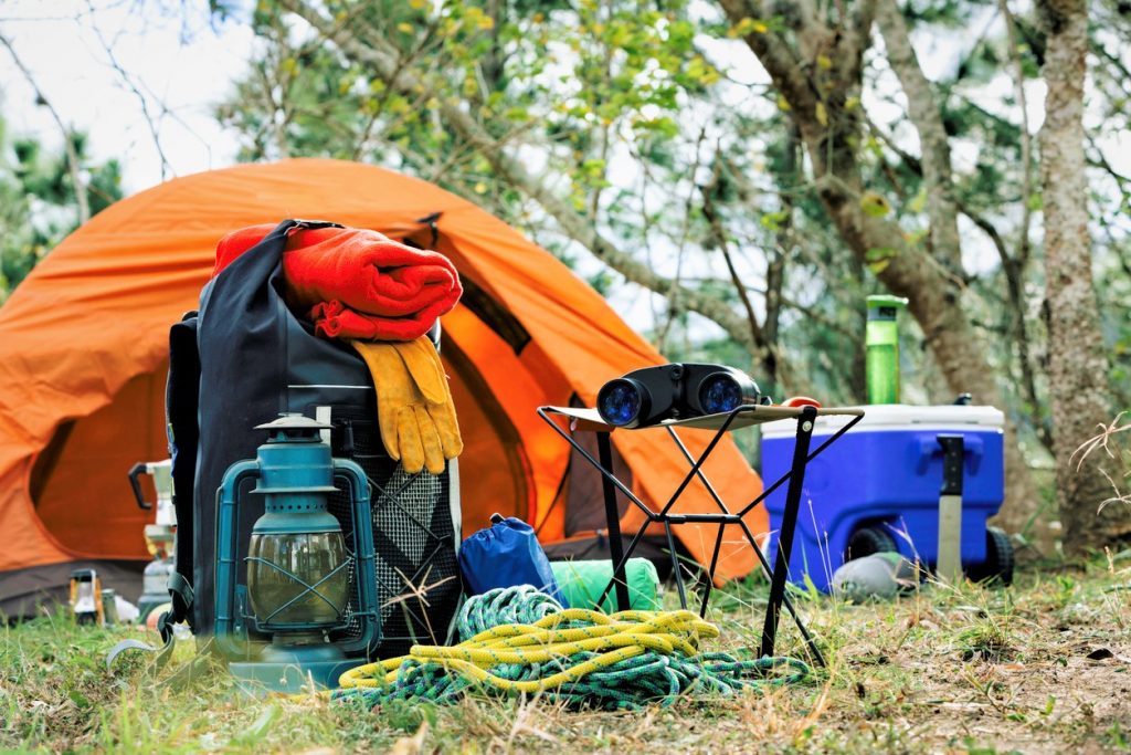 hiking and trekking equipment