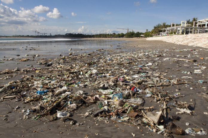 Beach pollution