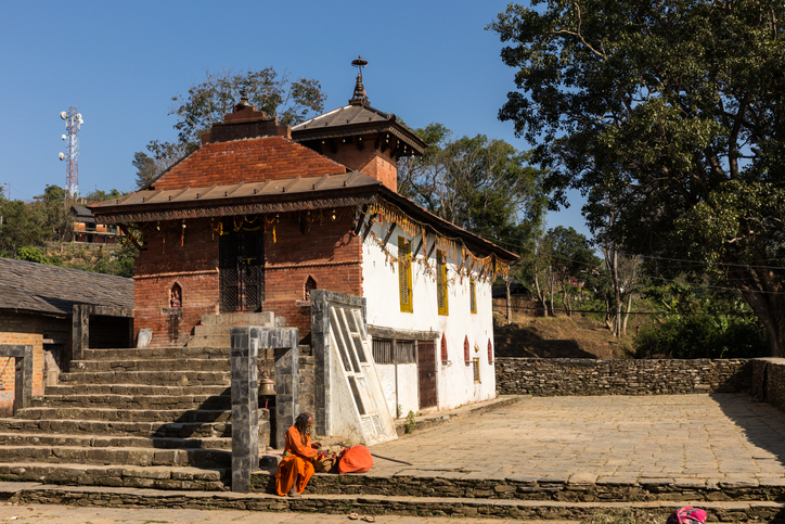 Khadga Devi Temple Bandipur in Nepal