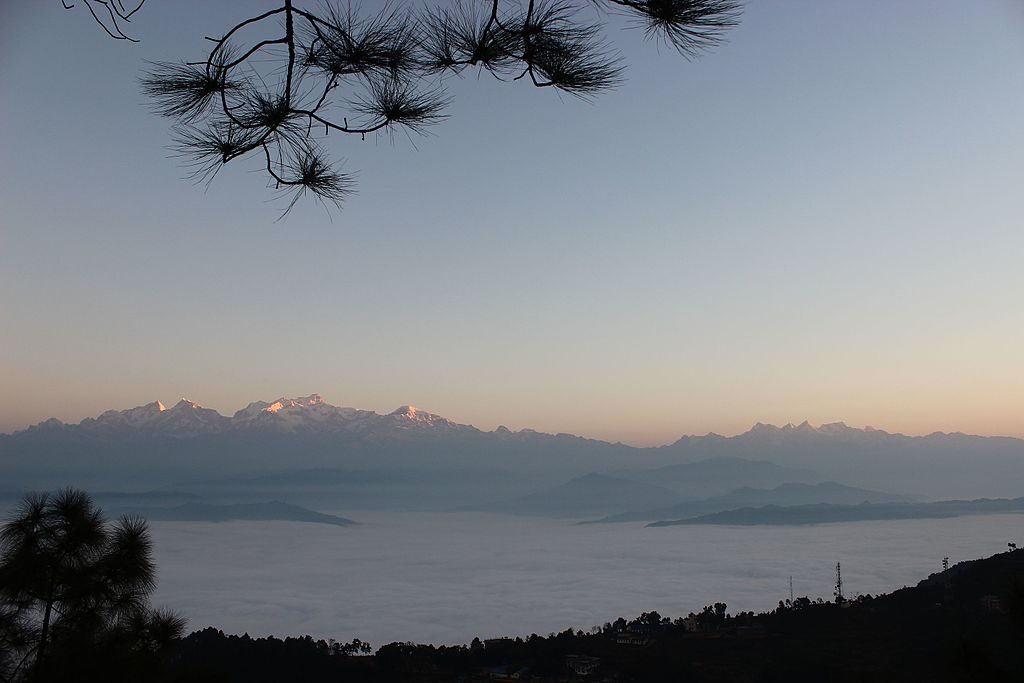 Mountain view from Bandipur, Nepal