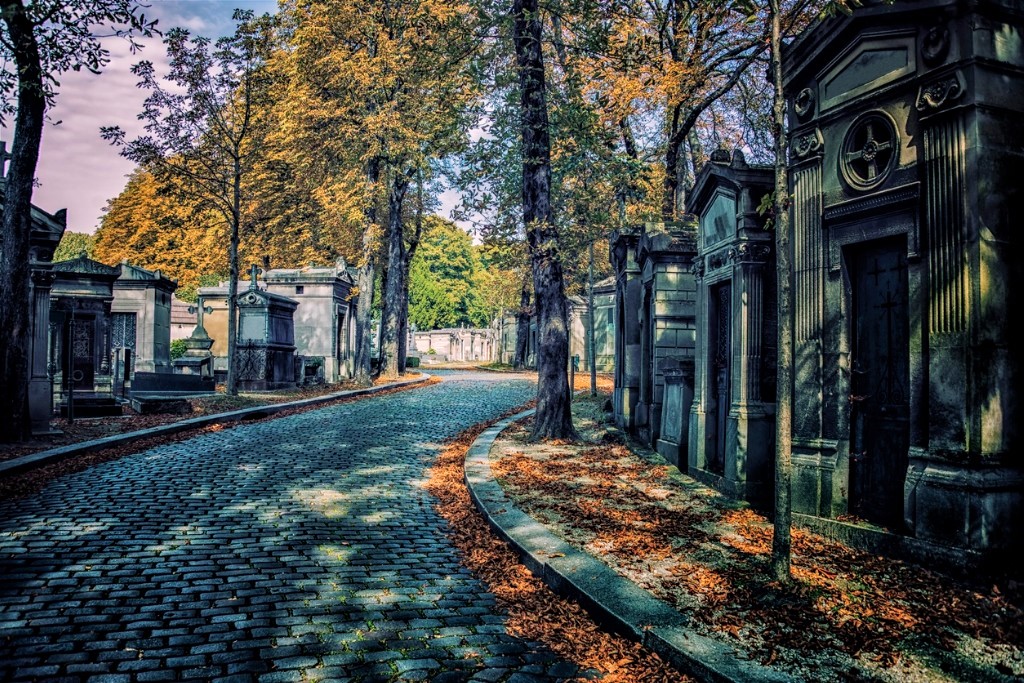 Pere Lachaise Cemetery, Paris, France