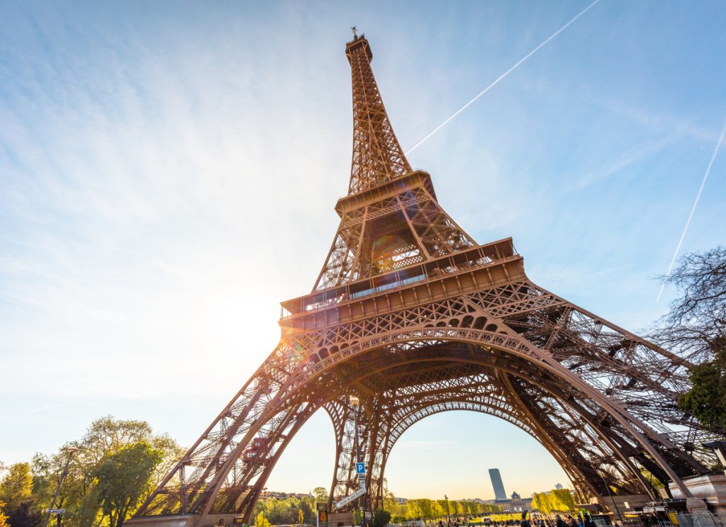 Eiffel Tower in Paris, France