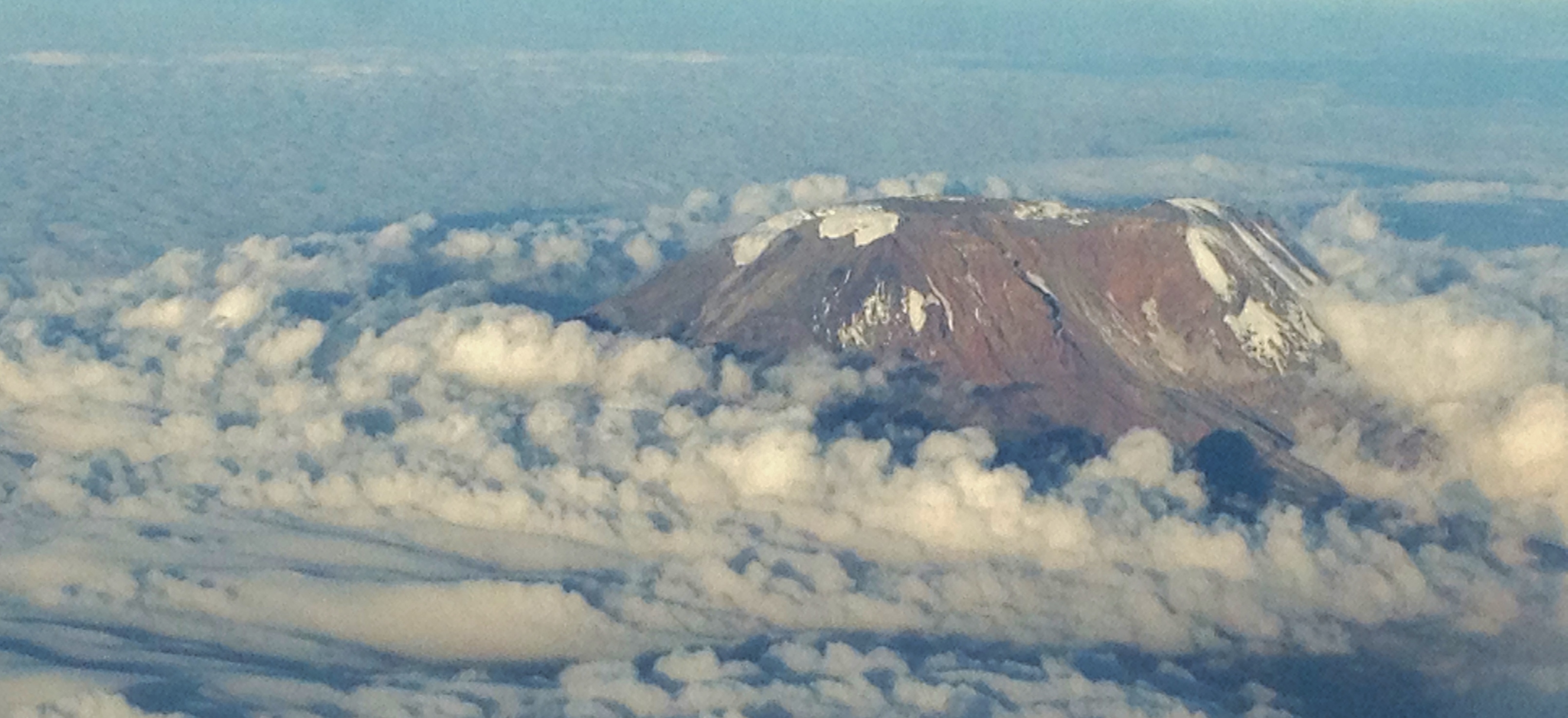 Panoramic view of Kilimanjaro mountain