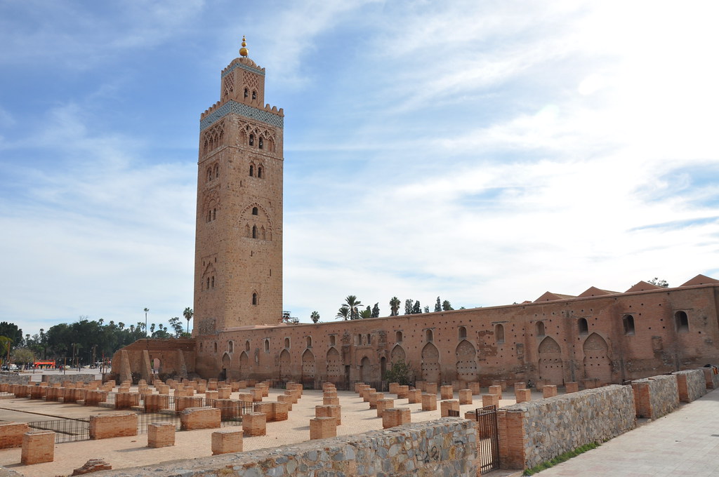 Koutobia-mosque in Marrakech