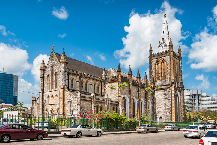 Holy Trinity Cathedral in Port of Spain Trinidad and Tobago