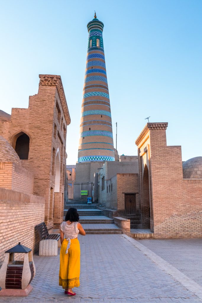 Islam Hoja Minaret, Uzbekistan