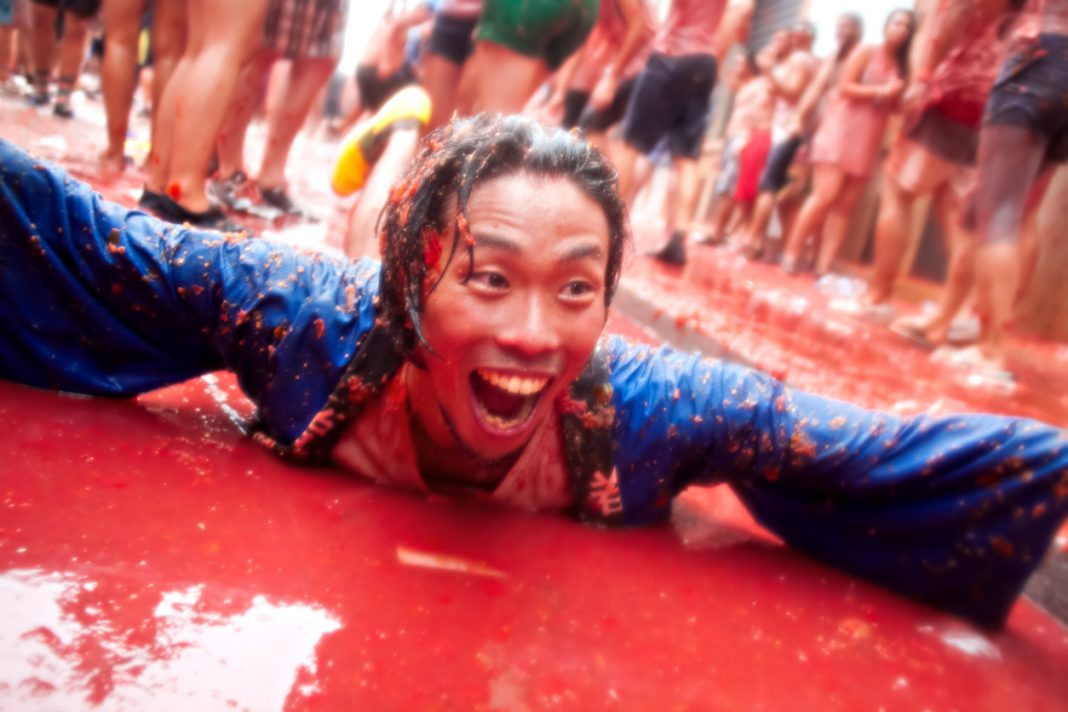 la tomatina in spain