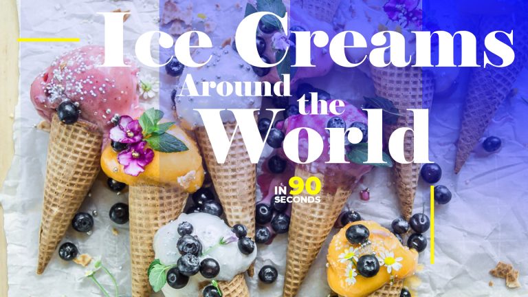 In 90 Seconds – Ice Creams From Around The World