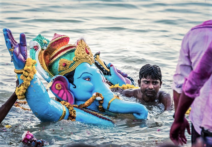 Ganesh Chaturthi in Jaisalmer Rajasthan India