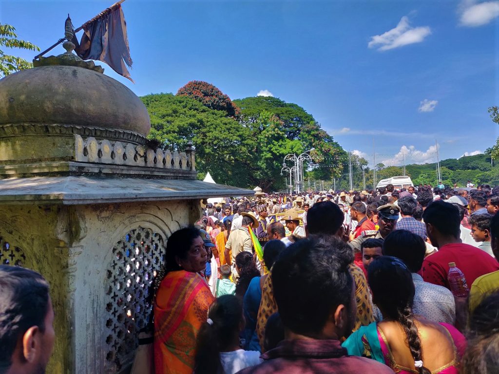 Mysore Dasara Parade Crowds