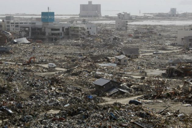 North pacific tsunami